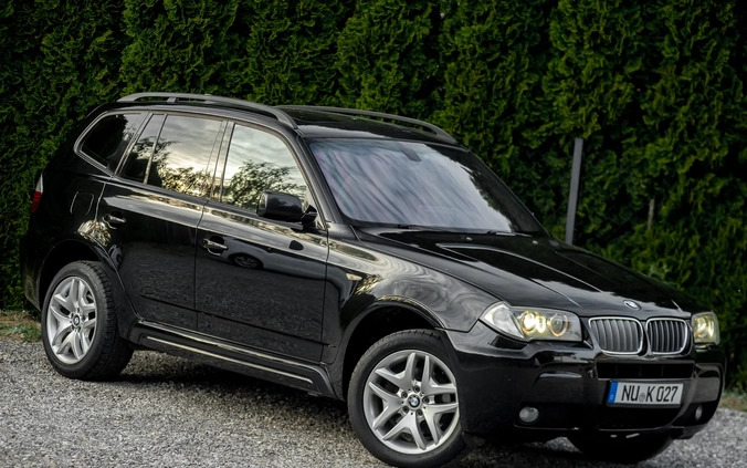 BMW X3 cena 37500 przebieg: 260000, rok produkcji 2007 z Radom małe 562